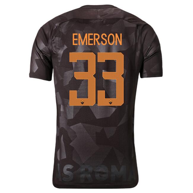 AS Roma Trikot Heim Emerson 2017-18 Fussballtrikots Günstig